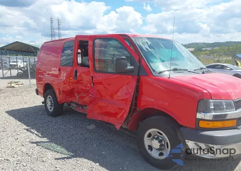 2016 Chevrolet Express 2500 Work Van from USA, damaged, VIN 1GCWGAFF0G1196307